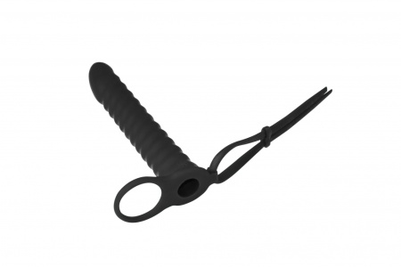 Насадка для двойного проникновения с вибрацией Rori черная